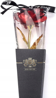 Darček na Valentína - Rose 24 cm