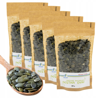 PRAŽENÉ PRÍRODNÉ ČERPADLÁ Z ČERPADLA 1KG / 5x200G POĽSKO