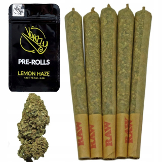 CBD - Pre-Rolls CBD Joint Lemon Haze vonzzy krútiť 4 ks