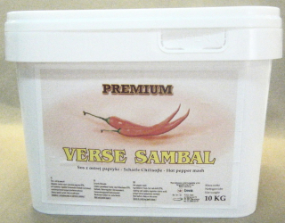 Premium verš Sambal 87% čerstvé papriky
