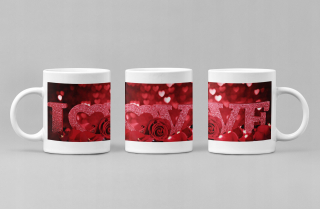 Darček na Valentína - Valentínsky hrnček Sokrates 330 ml porcelánu