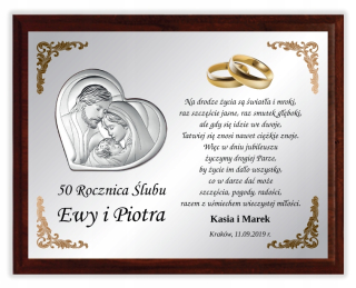Výročie svadby jubileum 10 20 25 35 50 XL