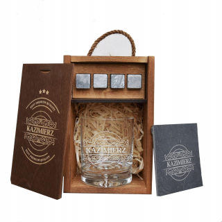 Vianočný darček Saint Whiskey Glass KKW2