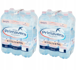 Primavera Jarná voda stále 12 ks 1.5L