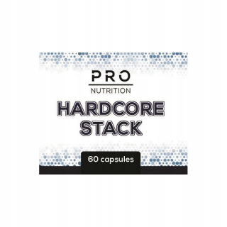 Pro Nutrition Hardcore Stack 60 čiapky.