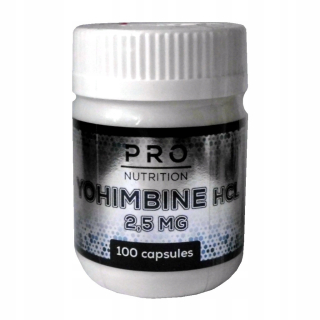 Testosterón - Pre výživu Yohimbine HCL 2.5mg Johimbina 100CAP