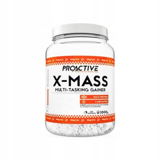 Gainer - ProActive X-Mass 3000G Gainer Chuť: Cookie