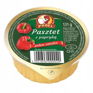 Profi Pate s jednotkami a paprikami 131 g - 20SZTUK
