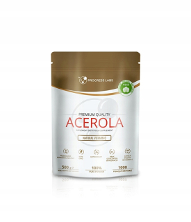 Progress Acerola Prírodný vitamín C 100% 500g!