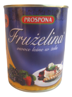 Prospica Frużelina lesnícke ovocie v géli 3,2 kg