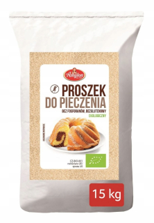 Bezlepkový prášok na pečenie BIO 15 kg - Hore