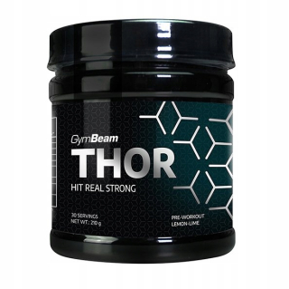 Pre-cvičenie Thor - Gymbeam 210 g - citrón