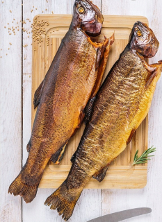 ÚDENÝ Pstruh ČERSTVÝ CHUTNÝ OK. 300 - 350 G