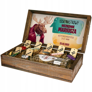 Box Krabice Essentials 18 darček k narodeninám