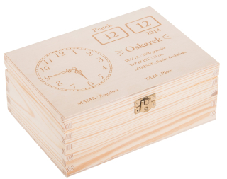 Doplnky na krst - Koláčové boxy modrý kočík+ meno