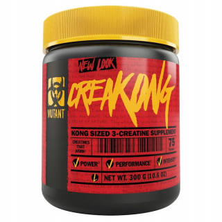 Kreatín - PVL MUTANT CREAKONG 300 g CREATINE MATRIX 3 CREATIN