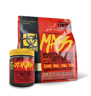 Gainer - PVL mutantná hmotnosť 2270g + Creampong 300g Crea
