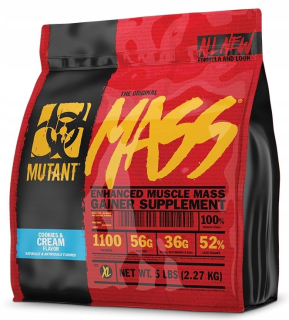 Gainer - PVL MUTANT HMOTNOSŤ 2270g GAINER FAST MASS PROTEIN