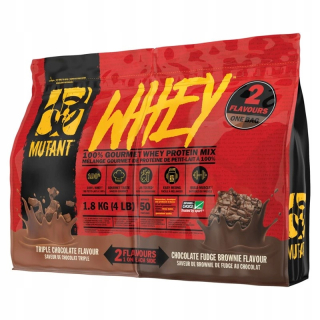 Proteín - PVL Mutant Srvátka 1800g Double Pack 2 Flavors