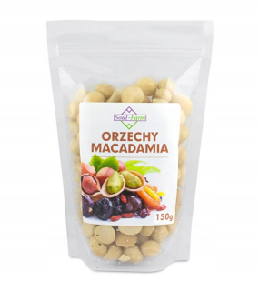 Orechy - CHUTNÉ ORECHY MACADAMIA 150G AUSTRÁLIA SOUL-FARM