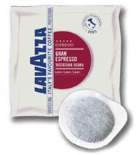 Káva vo vrecúškach - Powady Lavazza Gran Espresso ESE 150 ks.