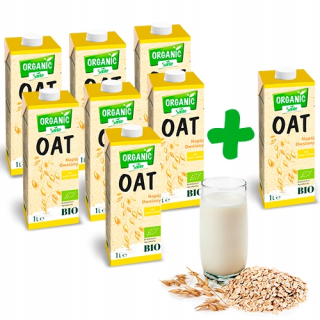Sante Organic Balík Bio 7 + 1 ovsený vločkový nápoj