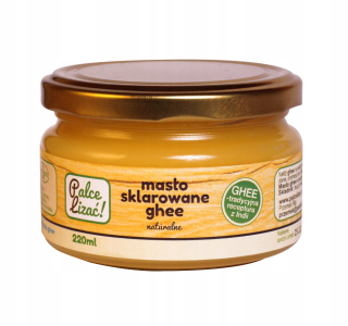 Prsty lízať maslo škvrnité ghee 220ml