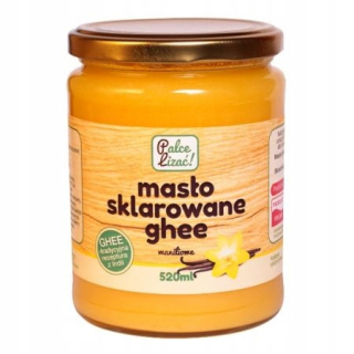 Prsty lízať maslo škvrnité ghee vanilka 520 ml