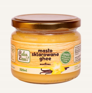 Fingers lízať! CLEARED BUTTER GHEE VANILLA 320ML