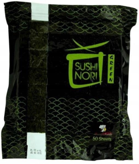 Japonska kuchyňa - Sushi papier ALGAE NORI GREEN 50 listov KŚ