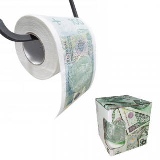 Toaletný papier 100zł XL 18 svadobné darček k narodeninám