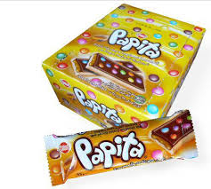 Papita Cookie, karamelová plnka a dražé 24 ks