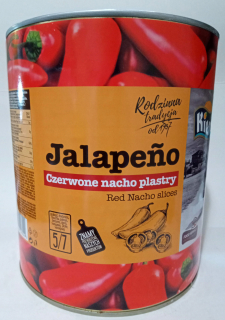 Mexická kuchyňa - Jalapeno Pepper Red Pucks 3kg