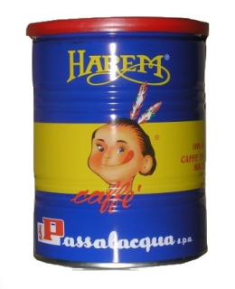 Káva mletá - Passalacqua Harem 100% Arabica 250g