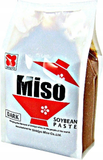 Japonska kuchyňa - Pasta Aka Miso, tmavá 500g - Shinjyo