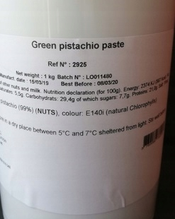 Orechy - Pistácia pasta zelená 1kg, Pistachios pasta