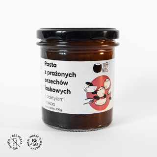 Hazelnútna pasta s dátummi 300g