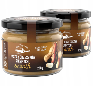 Pasta z arašidov Smooth 2x250g Set