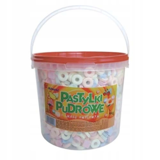 Plastové pelety s ovocnými chuťou. Jednota 4kg