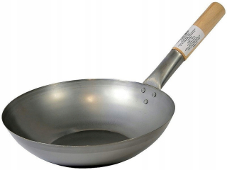 Ázijska kuchyňa - PAN 35 cm s plochým dnom