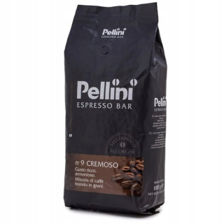 Zrnková káva - Pellini Espresso Bar Cremoso 9 Káva Beans 1KG