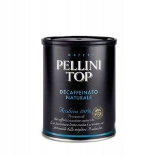 Káva bez kofeínu - Pellini Top Decffeinowa 250g Mleté kávy X3