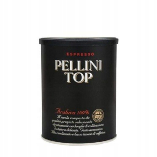 Káva mletá - Vrchná mletá káva Pellini, plechovka 250g