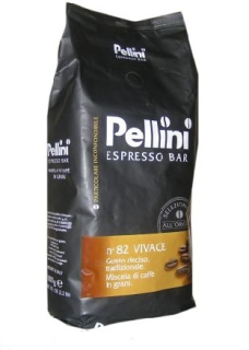 Zrnková káva - Pellini nie. 82 VIVAČE 1KG