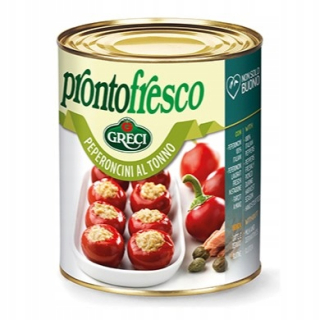 Peperoni plnené talianskym tuniakom 780 g GRECI