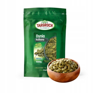 Tekvicové semiačka 1 kg Targroch PRÍRODNÉ poľské