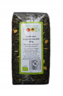 Tekvicové semená bezlepkové BIO 800 g Denver Food