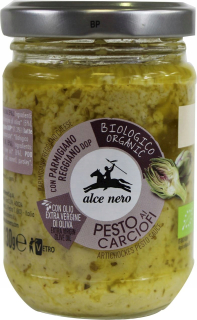 PESTO Z ARTICHOKE BIO ALCE NERO 130G