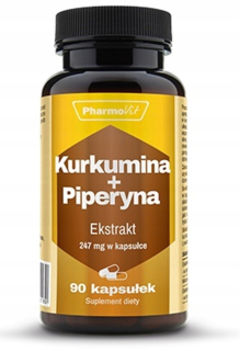 Pharovit Kurkumina + Piperine 90 Kaps Poznań