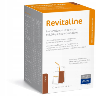 Pite 10 vrecúšok s vysokým obsahom bielkovín REVITALINE + ZDARMA